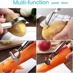 3 In 1 Peeler Slicer And Meat Cutter