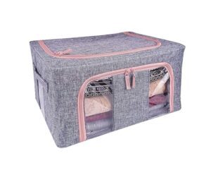 24Ltr Storage Box Burlap Grey