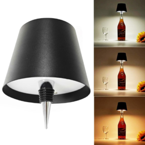 Black Bottle Lamp