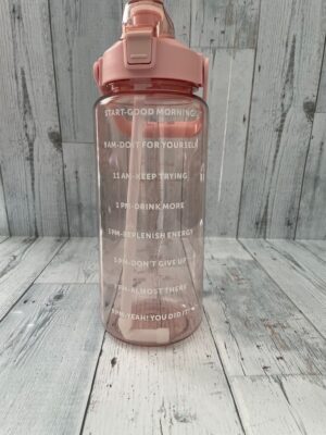 2 Liter Transparent Motivational Bottles