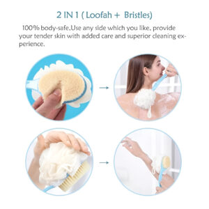2 In 1 Lufa Body Brush