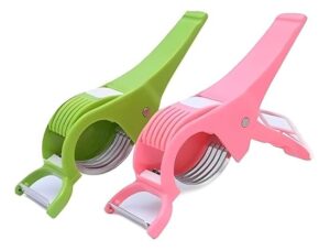 2 In 1 Veg Cutter & Peeler