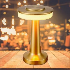Gold Metal LED Table Lamp