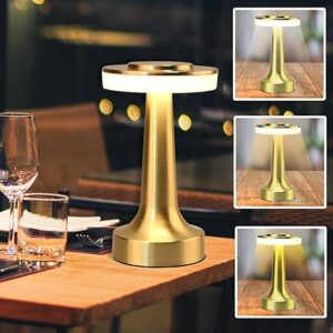 Gold Metal LED Table Lamp
