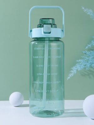 2 Liter Transparent Motivational Bottles