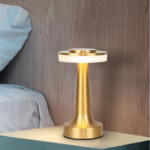 Gold Metal LED Table Lamp