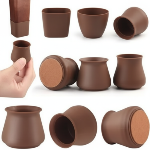 Silicone Chair Leg Floor Protectors