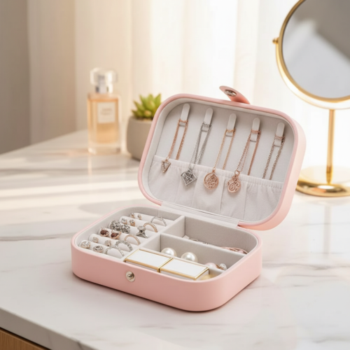 Compact Jewellery Organizer Box