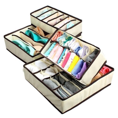 4 PCS Drawer Divider Box