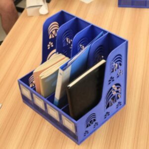 4 slot Plastic File Rack New M Shape