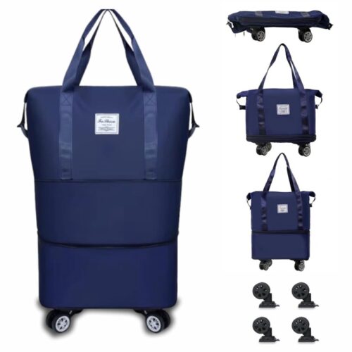 2a5a7e6fc4c6f_1765_3298 (1) Duffel Trolley Bag With Wheel Navy blue