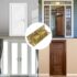Door Hing Lock Golden