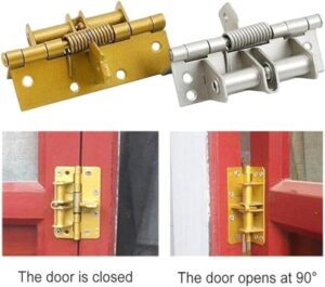 Door Hing Lock Golden