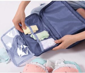 2a5a7e6fc4c6f_1916_3786 Folding Undergarment Pouch Navy Blue