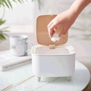 Minimal Desktop Trash Bin with Lid