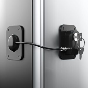 Fridge Door Lock With Key
