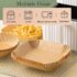 Air Fryer Paper Sheet Square