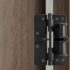 Door Hing Lock Black