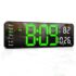 2a5a7e6fc4c6f_524_4072 Digital Wall Clock Green White