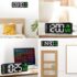 2a5a7e6fc4c6f_532_2905 Digital Wall Clock White Green