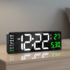 39f41711-9d00-491a-9d09-45bdd3d75c05 Digital Wall Clock White Green