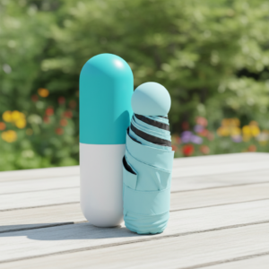 Capsule Pocket Mini Umbrella
