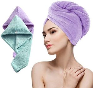 Microfiber Hair Drying Towel Wrap
