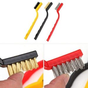 41vcgCPLLuL 3 Pc Mini Wire Brush Cleaning