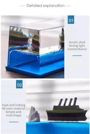 Moving Ocean Desk Decor