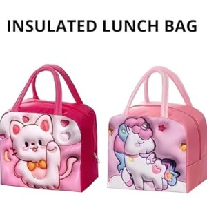 3D Cartoon Lunch  Bag