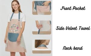51D-R2xWeCL._SX679_ Waterproof Kitchen Apron with Pocket