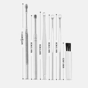 6 Pcs Ear Pick Cleaner Tool Set