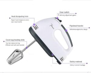 Scarlet Hand Mixer 260w