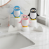 Wall-Mounted Penguin Toothbrush Holder