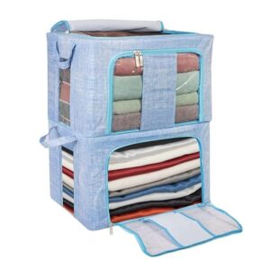 66Ltr Storage Box Denim Blue