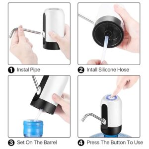 Portable Electric Water Bottle Pump