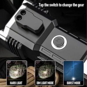 LED 3W Torch Light 7 mode torch light