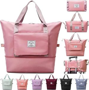 61JB+LjytKL._SX679_ Foldable Travel Bag Pink