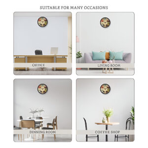 Vintage Multicolour  Wall Clock