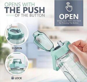 Motivational Time-Marker Water Bottle Set