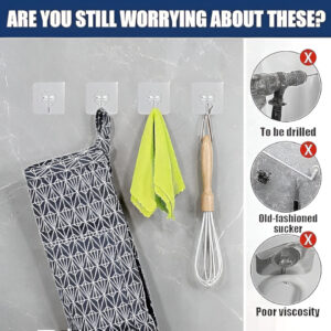 Round Wall Hook Pack Of 10