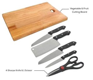 61yN-uqWSjS._SX569_ Chopping Board With Knife Set