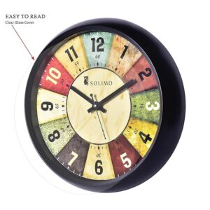 Vintage Multicolour  Wall Clock