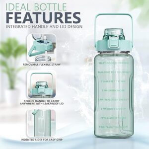 Motivational Time-Marker Water Bottle Set