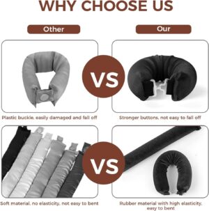 3PCS Heatless Hair Curlers