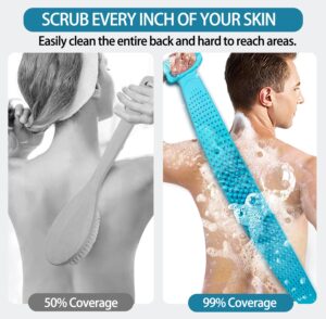 Full-Body Silicone Back Scrubber