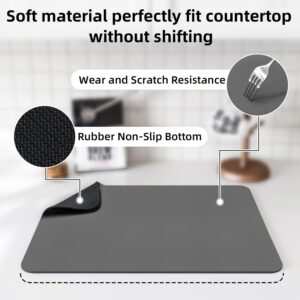 Dish Drying Mat 38x58 cm Black