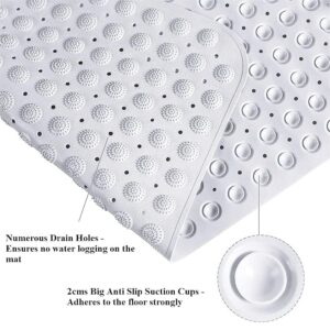 71p1RykWJlL._SL1000_ Bath Mat With Scrub Square - White