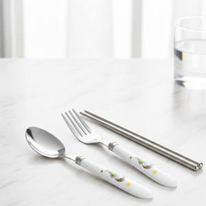 4Pcs Kids Cutlery Set