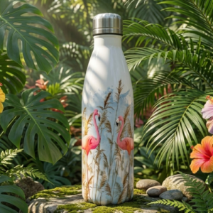 Untitled design (34) 500ml Double Wall Printed Steel Bottle Duck Print